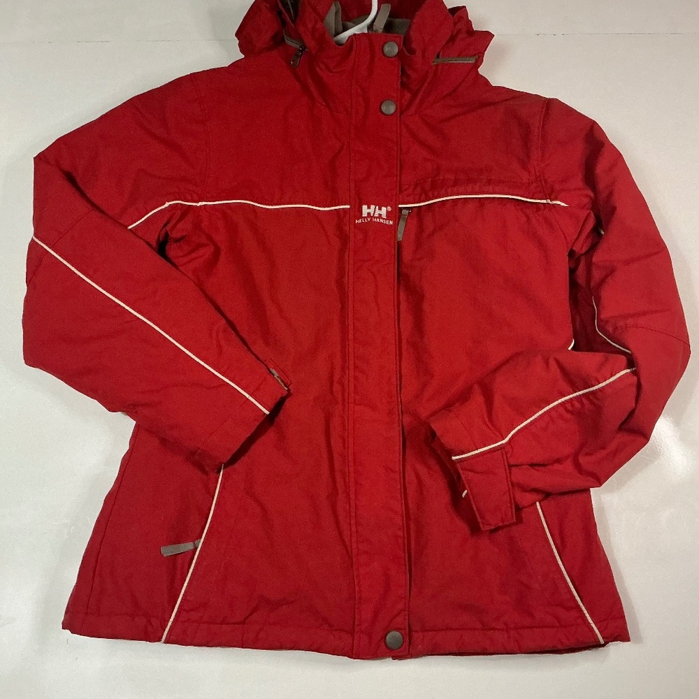 Helly Hansen Ski Coat Helly Tech Orange Size M - image 1